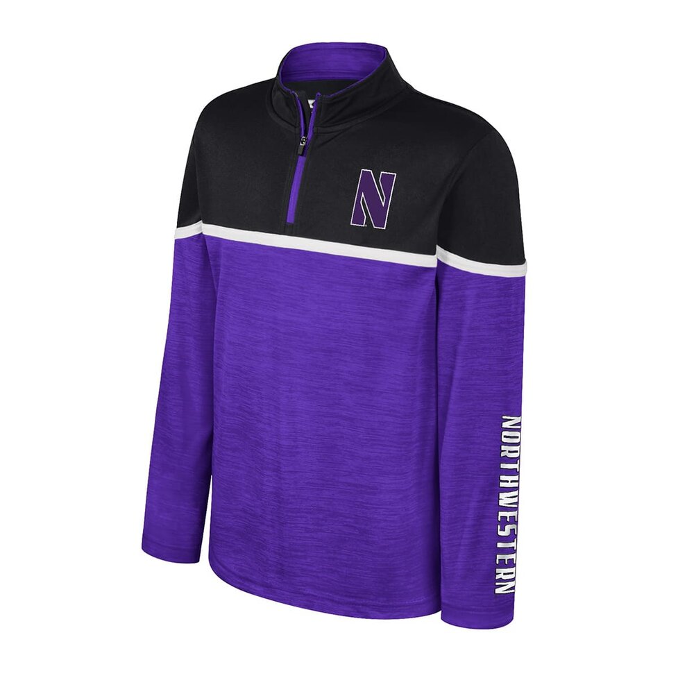 Northwestern Wildcats 1/4 Zips & 1/2 Zips | Campus Gear Online